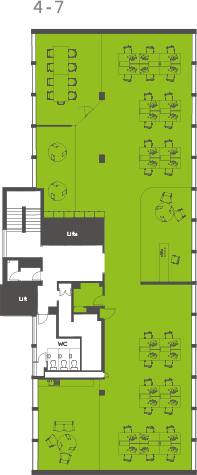 Spaceplans - Floors 4 to 7 - 32 Eyre Street